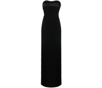 Schulterfreies Maxikleid