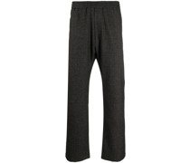 Gerade Hose mit Karomuster