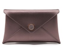 Medallion Satin-Clutch