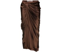 Wickelrock aus Satin