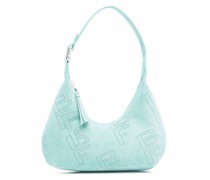 Perforierte Amber Schultertasche