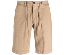 Strukturierte Shorts mit Kordelzug