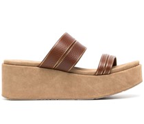 Klassische Flatform-Pantoletten