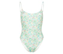 Cecille floral-print swimsuit