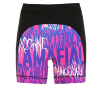 x Labellamafia Shorts mit Logo-Print
