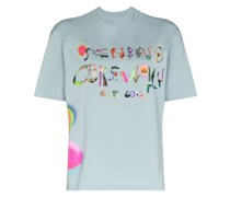 T-Shirt mit "Chinese Letter"-Print