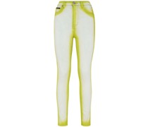 Super Fluo High-Wasit-Jeggings