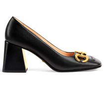 Pumps mit Horsebit-Detail