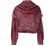 Bikerjacke im Oversized-Look