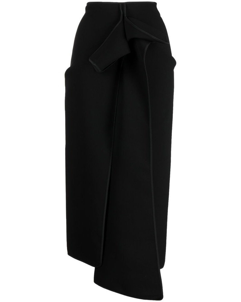 Maticevski Damen Drapierter Midirock