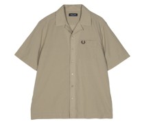 lightweight cotton-crepe shirt