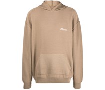 Hoodie mit Logo-Stickerei