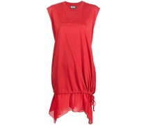 T-Shirtkleid mit Logo-Stickerei
