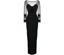 Kleid mit gerafften Ärmeln