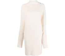 Midikleid aus geripptem Strick