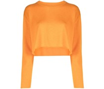 Cropped-Pullover aus Kaschmir