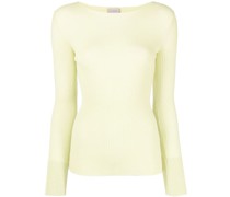 Pullover mit U-Boot-Ausschnitt