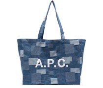 A.P.C. Shopper im Jeans-Look