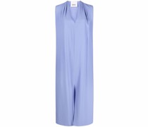 Drapiertes Midikleid