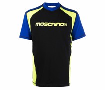 T-Shirt in Colour-Block-Optik