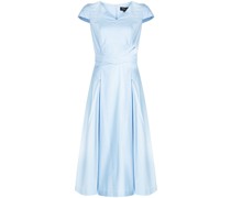 A-Linien-Kleid mit Falten