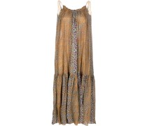 Kleid mit Leoparden-Print