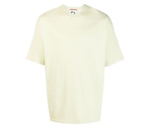 T-Shirt mit Logo-Stickerei