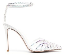 Sandalen mit Kristallen