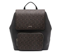 Rucksack mit Logo-Print
