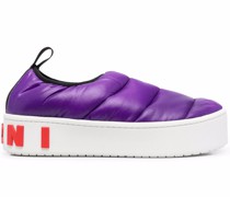 Gefütterte Flatform-Sneakers