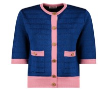 Cardigan aus Monogramm-Jacquard