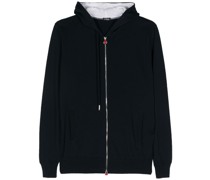 cotton zip-up hoodie
