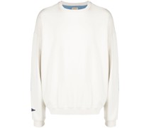 skeleton two-tone sweatshirt