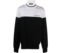 Numbered roll-neck Pullover