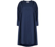 Midikleid mit Ösen