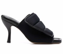 Gepolsterte Leder Mules