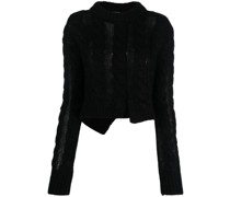 Pullover mit Zopfmuster