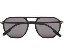 Pilotenbrille mit Doppelsteg