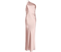 Asymmetrische Robe aus Seide