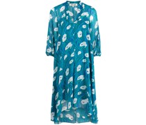 Ileana Ocean Chiffon-Kleid mit Print