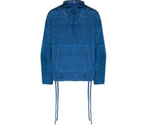 Hoodie mit aufgesticktem Logo