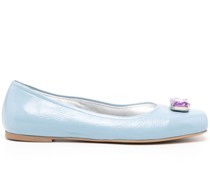 Marion Turquoise Jeweled Ballet