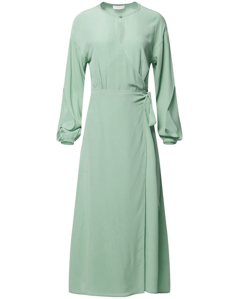 Equipment Damen Wickelkleid mit V-Ausschnitt