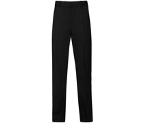 Halbhohe Wide-Leg-Hose