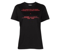 T-Shirt mit Tour-Print