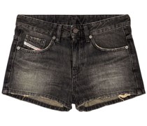 De-Yuba Jeans-Shorts im Distressed-Look