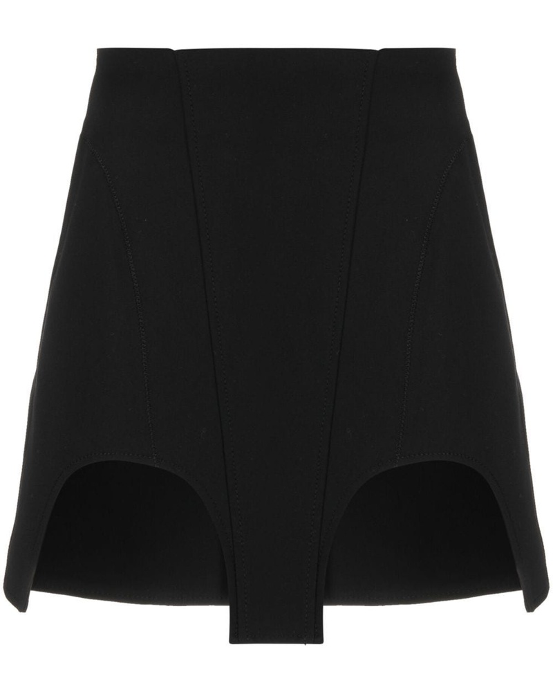 Dion Lee Damen Minirock mit Cut-Outs