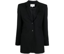 Doppelreihiger Seidenblazer
