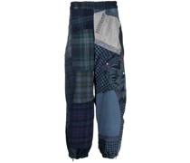 Baggy-Hose im Patchwork-Look
