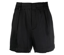 Shorts mit Satin-Finish